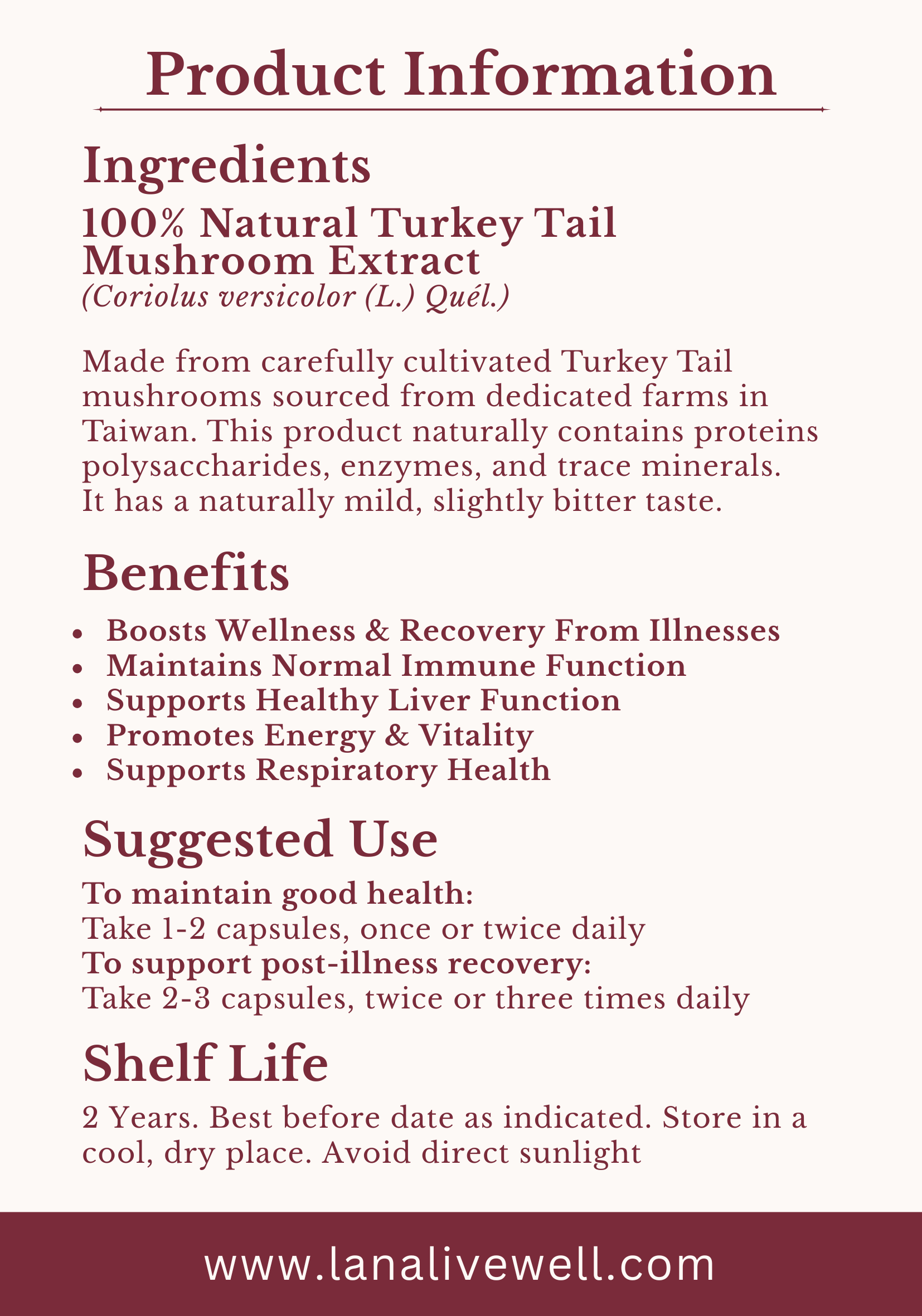 Yun Zhi Health Benefits