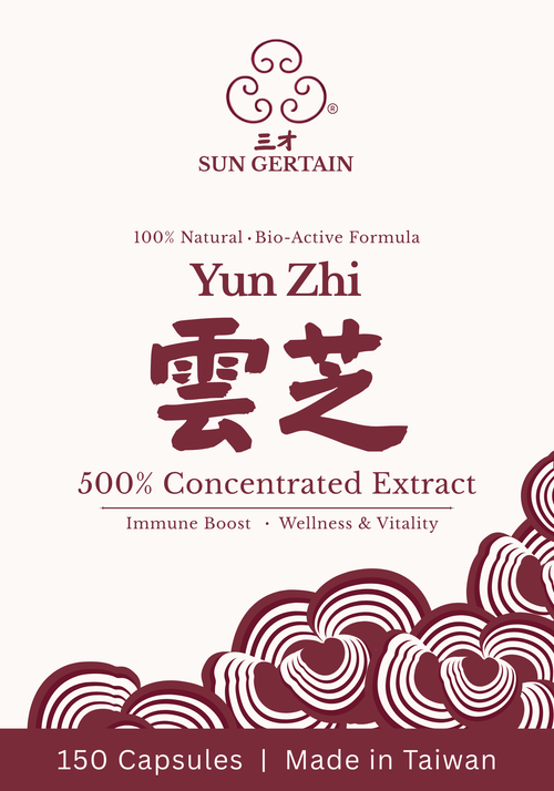 Yun Zhi Health Supplements - 150 Capsules - 500% Concentrated Extract